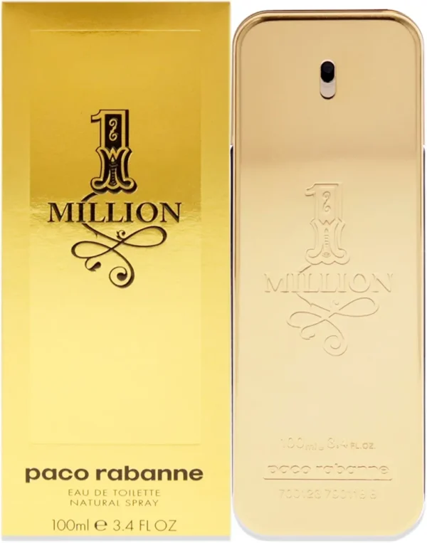 Paco Rabanne 1 Million For Men 3.4 Oz Edt Spray