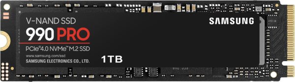Samsung 990 PRO SSD 1TB PCIe 4.0 M.2 2280 Internal Solid State Hard Drive