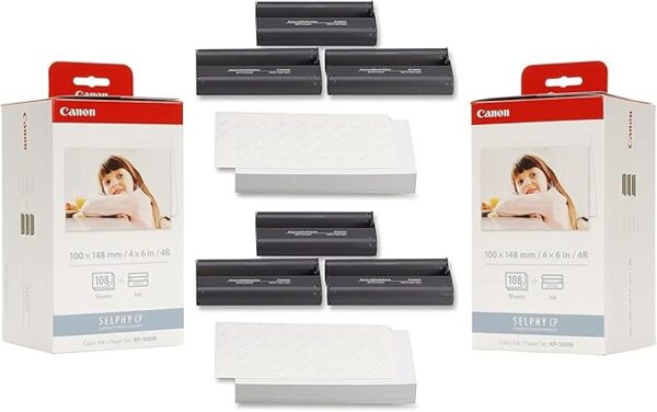 Canon KP-108IN photo paper Red, White - Image 2