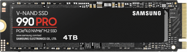 Samsung 990 PRO SSD 4TB PCIe 4.0 M.2 2280 Internal Solid State Hard Drive