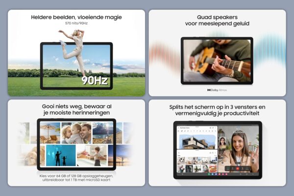 SAMSUNG Galaxy Tab A9+ 64GB Touch Tablet - Image 5