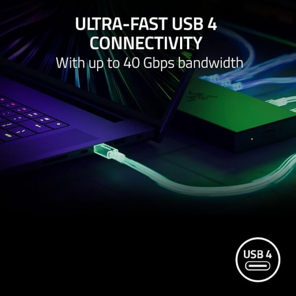 Razer USB 4 Dock USB Hub - Image 3